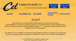 Desktop Screenshot of caisse-en-ligne.com