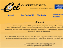 Tablet Screenshot of caisse-en-ligne.com